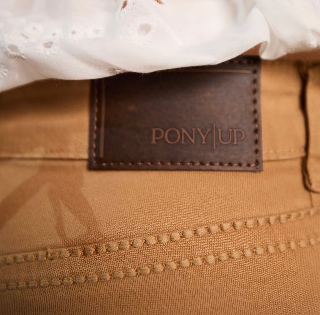 Calça Pony Up Flower Terracota