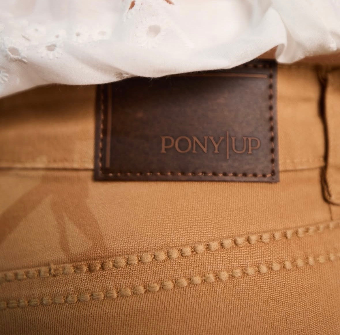 Calça Pony Up Flower Terracota
