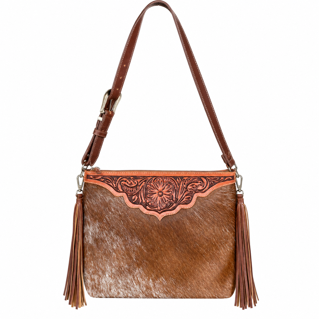 Bolsa Austin Western em Couro Legítimo 01