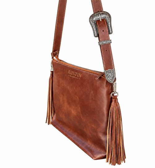 Bolsa Austin Western em Couro Legítimo 01