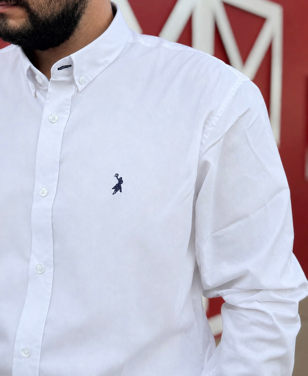 Close da camisa Austin Western manga longa lisa 02