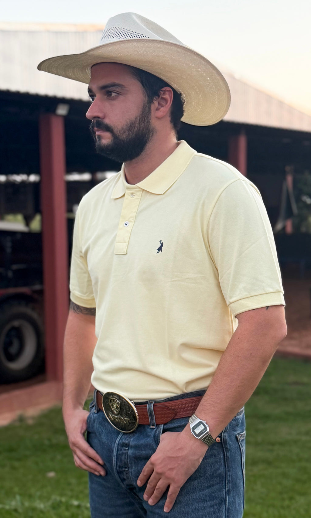 Cowboy vestindo polo AW 02