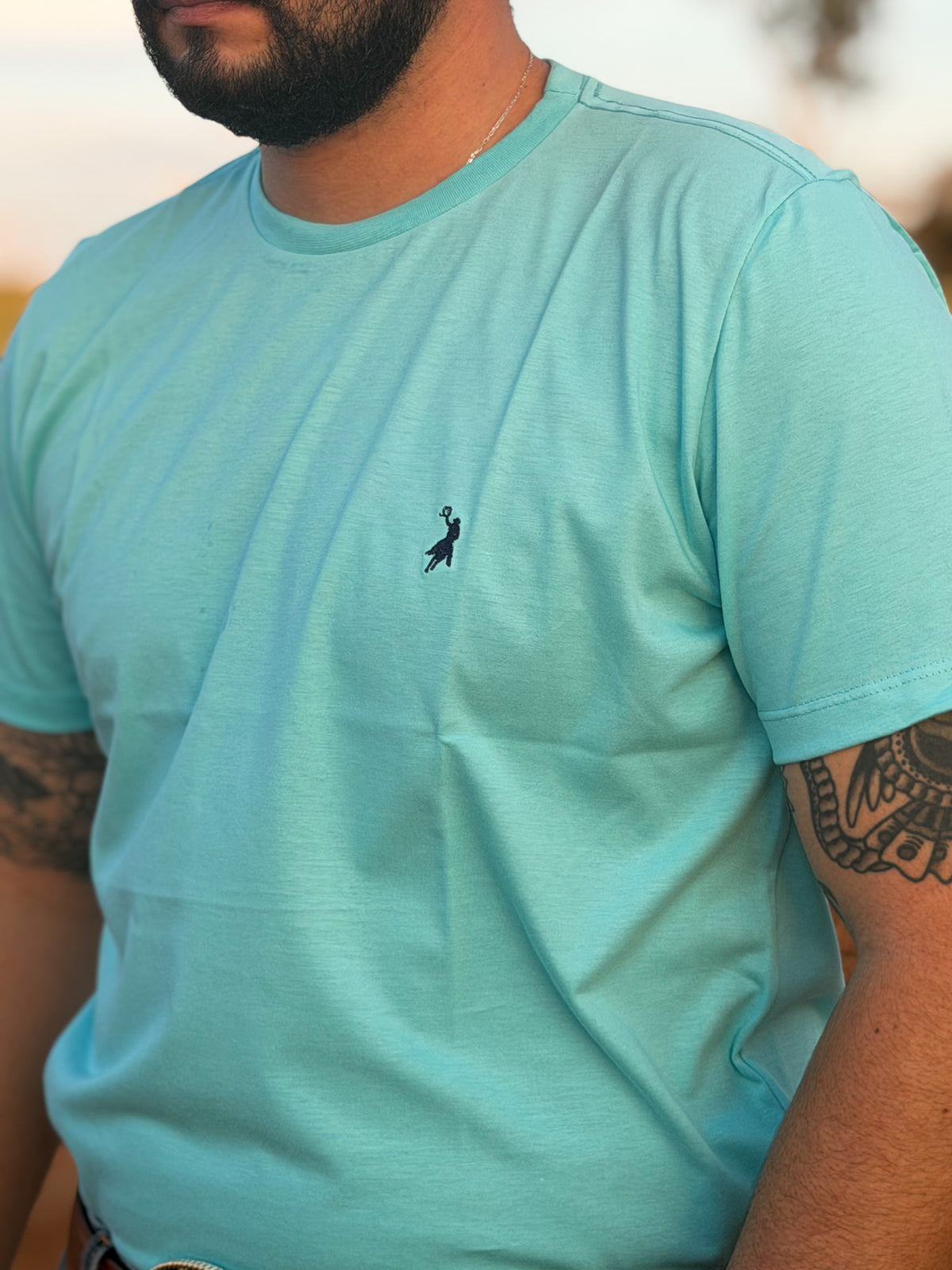Close da camiseta Austin Western 01