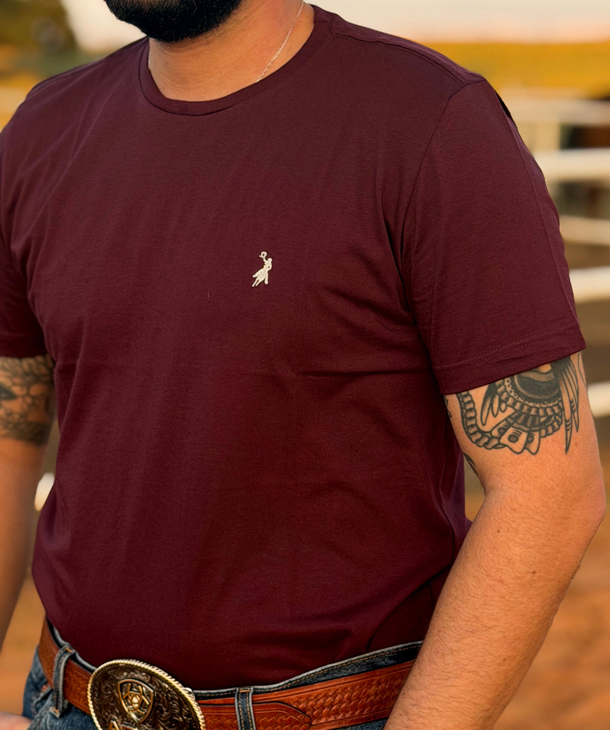 Close da camiseta Austin Western 02