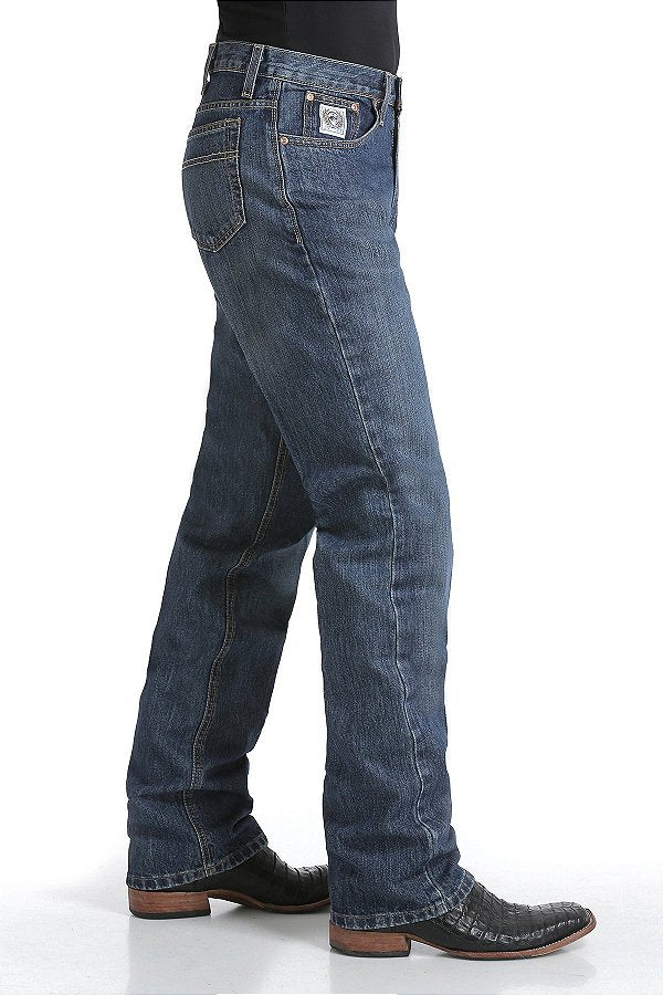 Calça Jeans Masculina Cinch White Label Clara vista lateral.