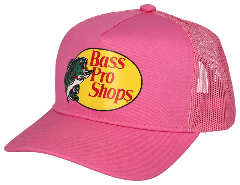 Boné Bass Pro Shops Trucker - Pink