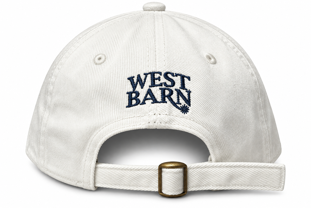 Boné West Barn Branco/Azul