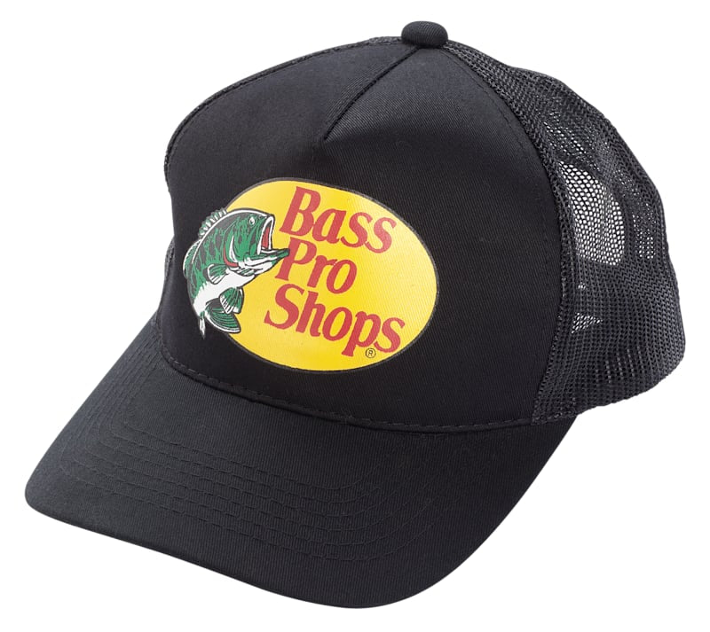 Boné Bass Pro Shops Trucker - Preto