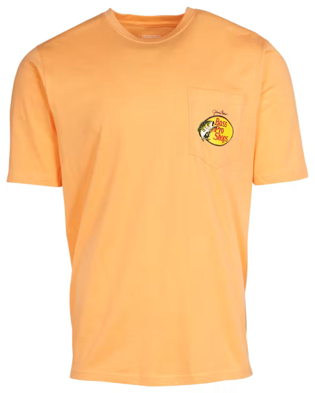 Camiseta Bass Pro Shops Woodcut Logo Pocket 07