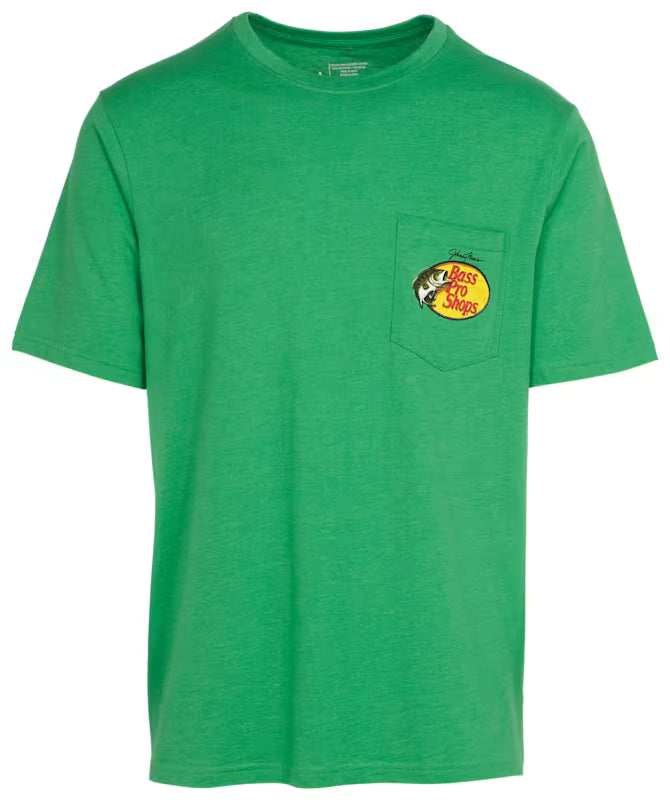 Camiseta Bass Pro Shops Woodcut Logo Pocket 06