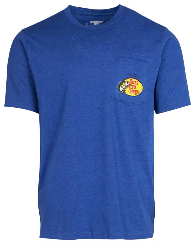Camiseta Bass Pro Shops Woodcut Logo Pocket 08
