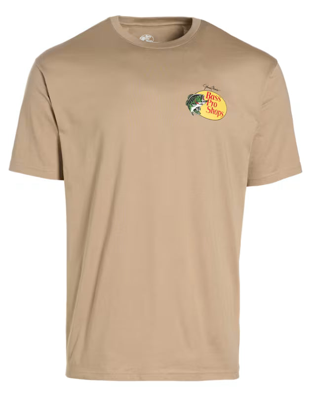 Camiseta Bass Pro Shops Classic Logo Bege