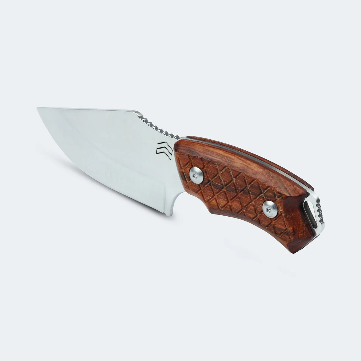 Faca Cimo Braba I Inox Cabo Madeira Com Bainha - BR189 - MAD