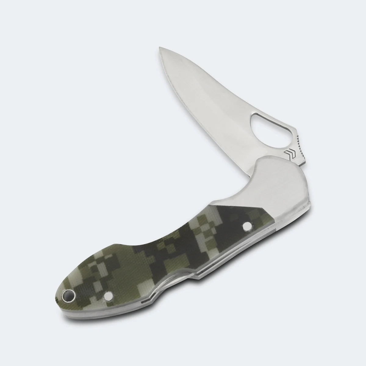 Canivete Cimo Gecko 7 Inox Cabo G10 com Clip - GE7-G10