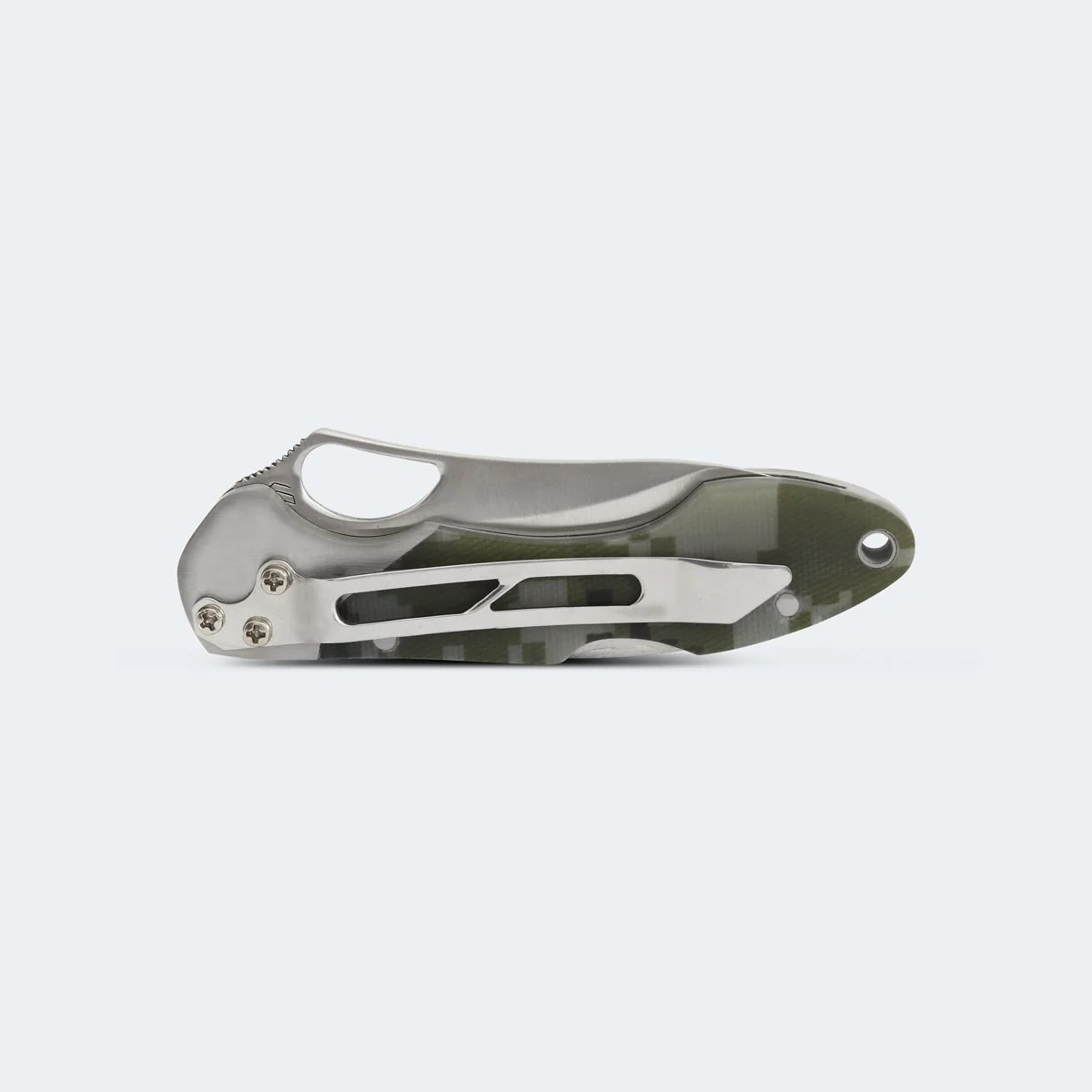 Canivete Cimo Gecko 7 Inox Cabo G10 com Clip - GE7-G10