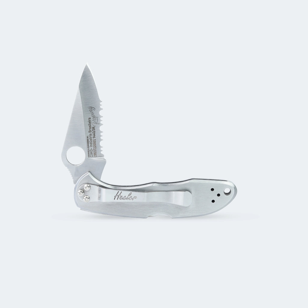 Canivete Cimo Heeler 3 Roping Inox com Clip - 9440/3R